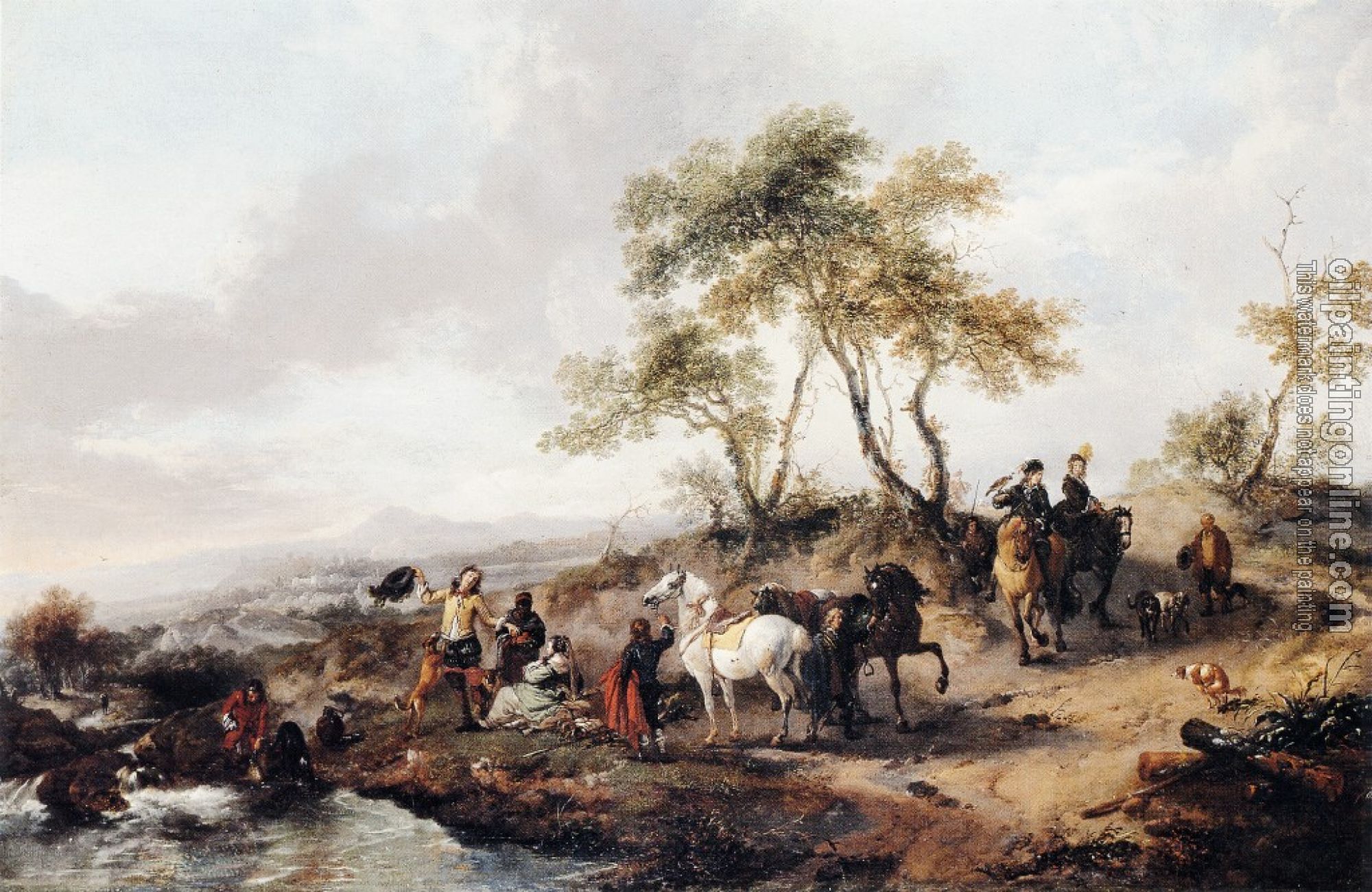 Wouwerman, Philips - Halt